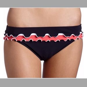 NWT Profile by Gottex Tricolore Foldover Bottoms